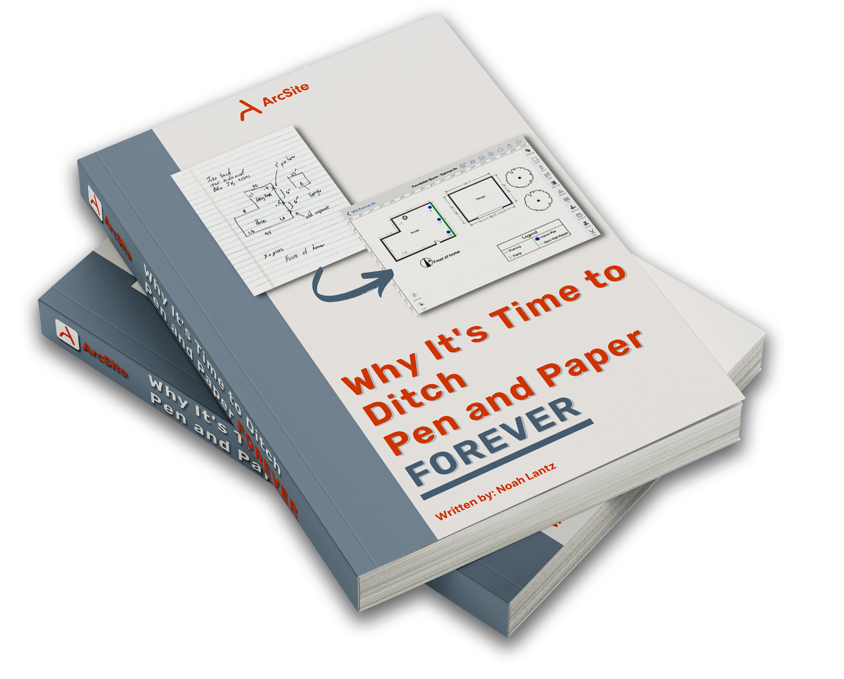 Ebook- Why Its Time to Ditch the Pen and Paper FOREVER Mockup